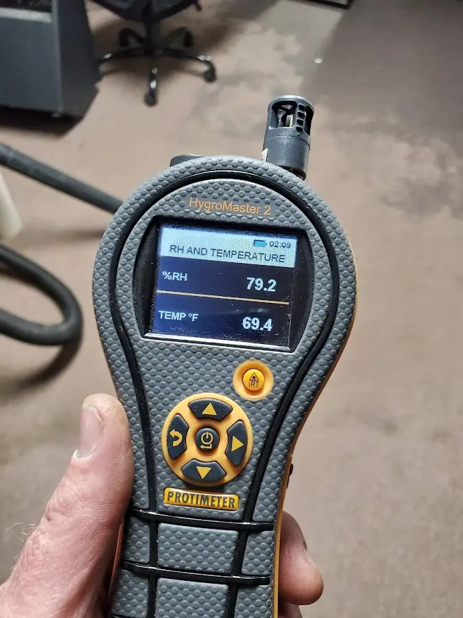Moisture meter humidity assessment for Mold Remediation & Removal in Siloam Springs